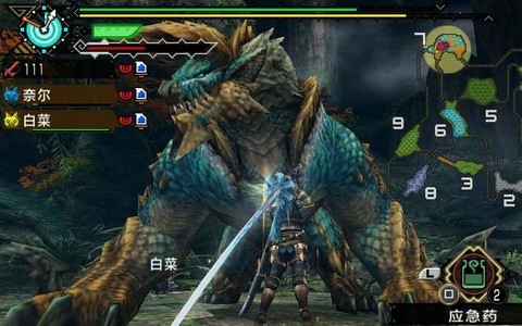 怪物猎人p3雷狼龙怎么打