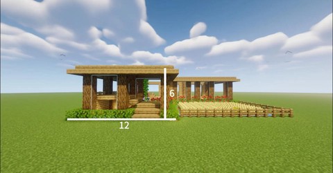 我的世界小木屋怎么做[图2]