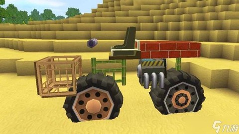 迷你世界里面的汽车怎么做